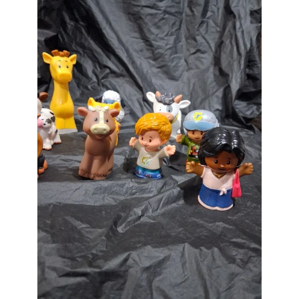 Little People Animal And People Lot Of 13